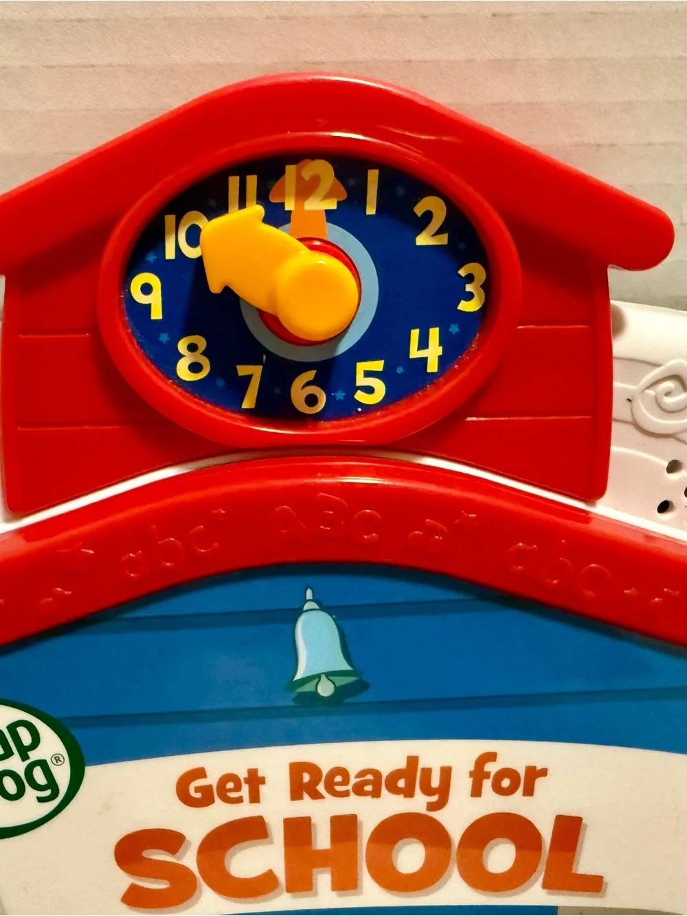 Leap Frog Get Ready For School Book Learning Educational Toy Colors Alphabet